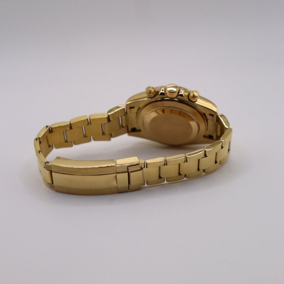 Rainbow Moissanite Diamond Watch – Gold Case & Bracelet - Picture 8 of 8